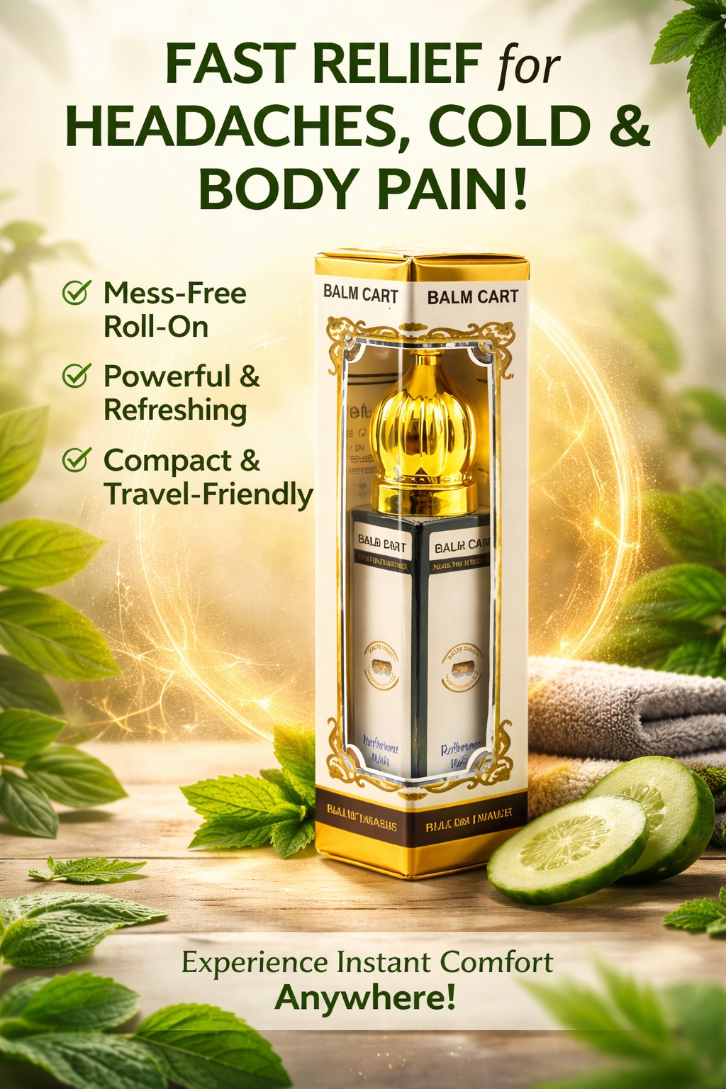 Small Roll-On, Big Comfort: Pocket Pain Relief